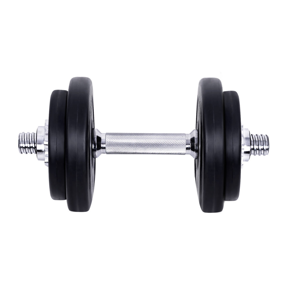 20kg Dumbbell Set Weight Plates Dumbbells Lifting Bench