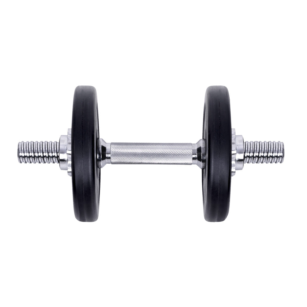 15kg Dumbbell Set Weight Plates Dumbbells Lifting Bench