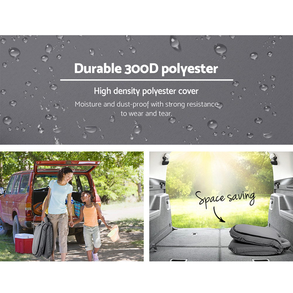 Floor Lounge Sofa Camping Chair Grey