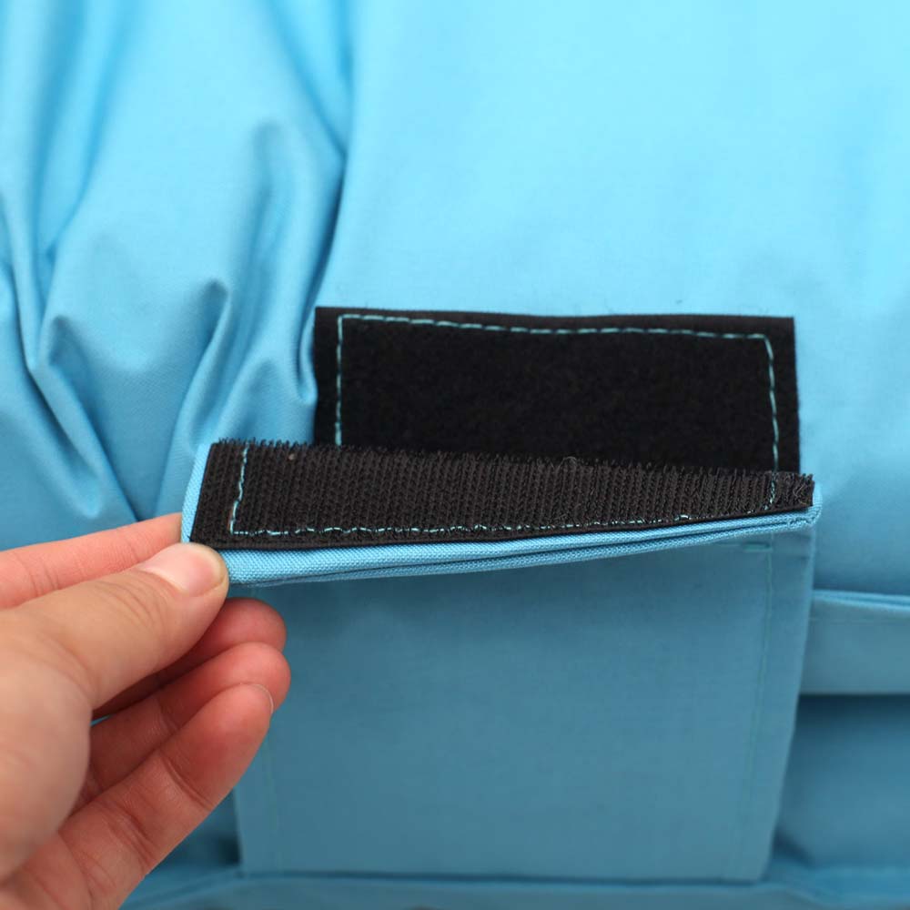 Floor Lounge Sofa Camping Chair Blue