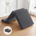 Giselle Bedding Foldable Mattress Folding Foam Bed Mat Single Grey