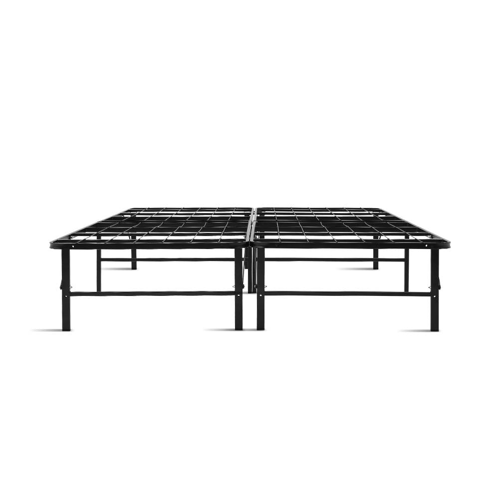 Folding Bed Frame Metal Base - Queen