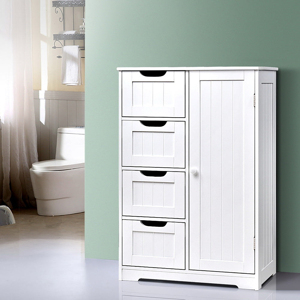 Bathroom Cabinet Storage Drawers White