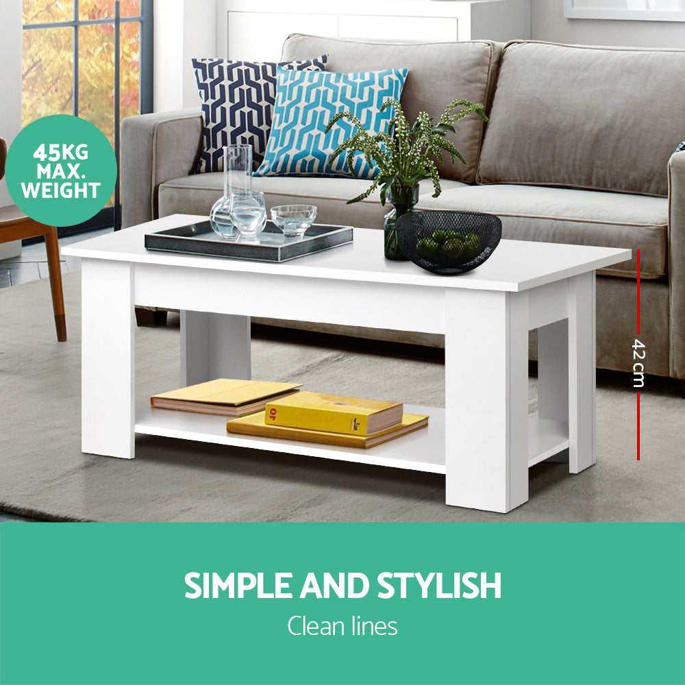 Coffee Table Lift-top Coffee Table White