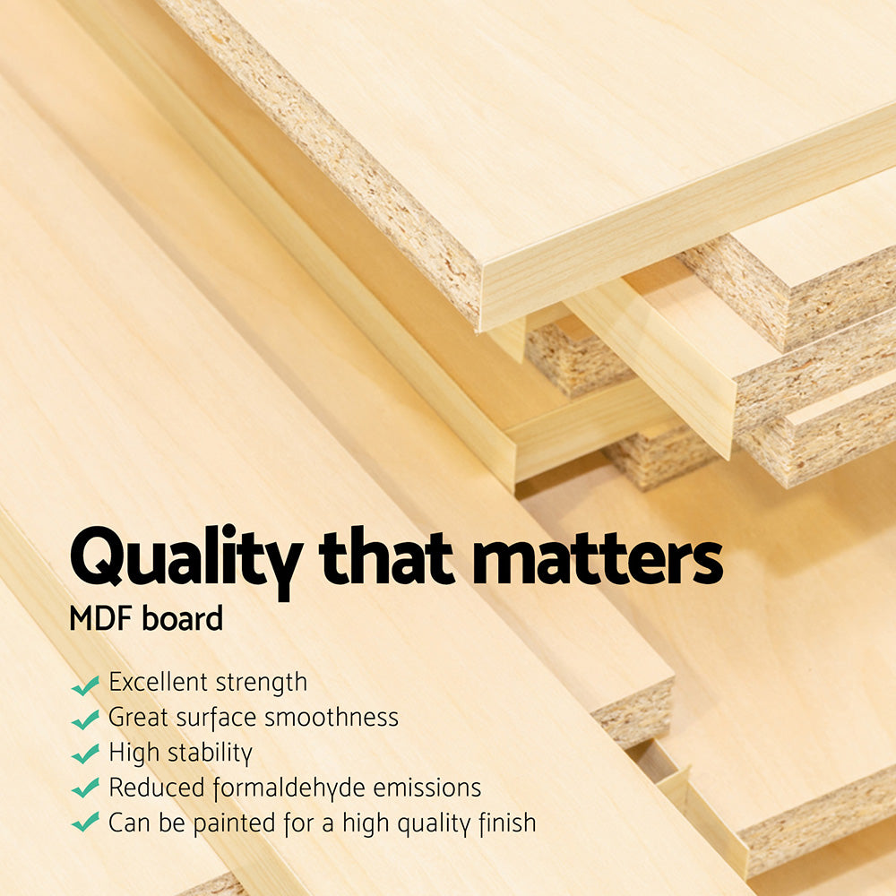 Kids Toy Box 12 Bins Bookshelf Organiser Children Storage Rack