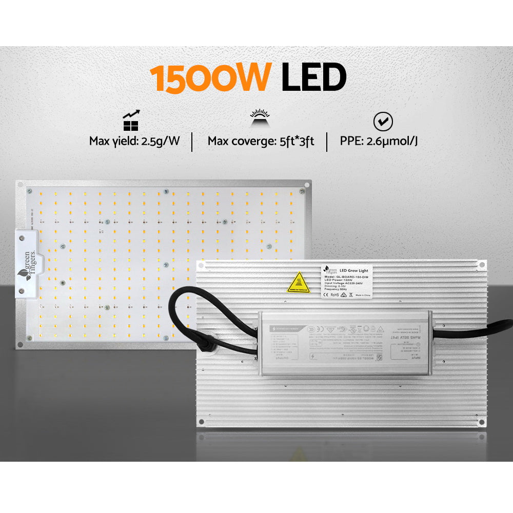 Greenfingers Max 150W Grow Light LED Full Spectrum Indoor Plant All Stage Growth