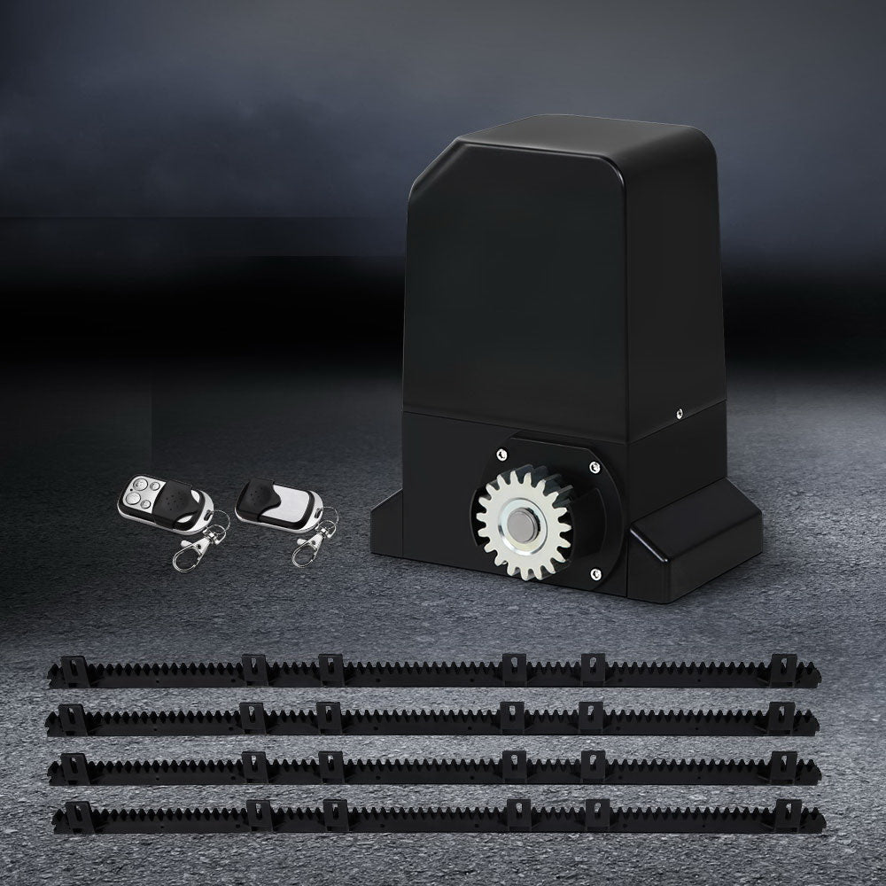 Lockmaster Automatic Sliding Gate Opener Kit 4M 1000KG