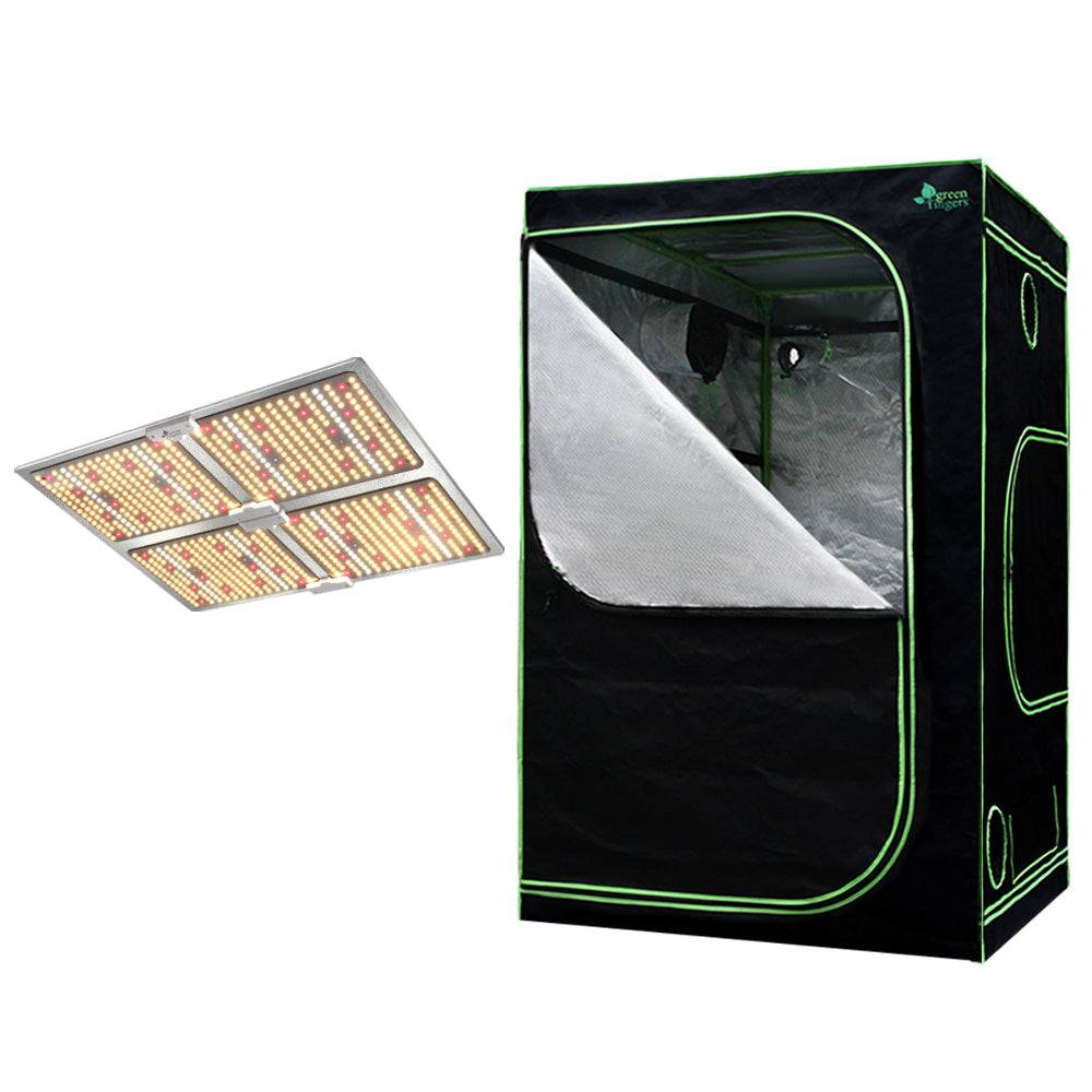 Green Fingers Grow Tent Light Kit 120x120x200CM 4500W LED Full Spectrum