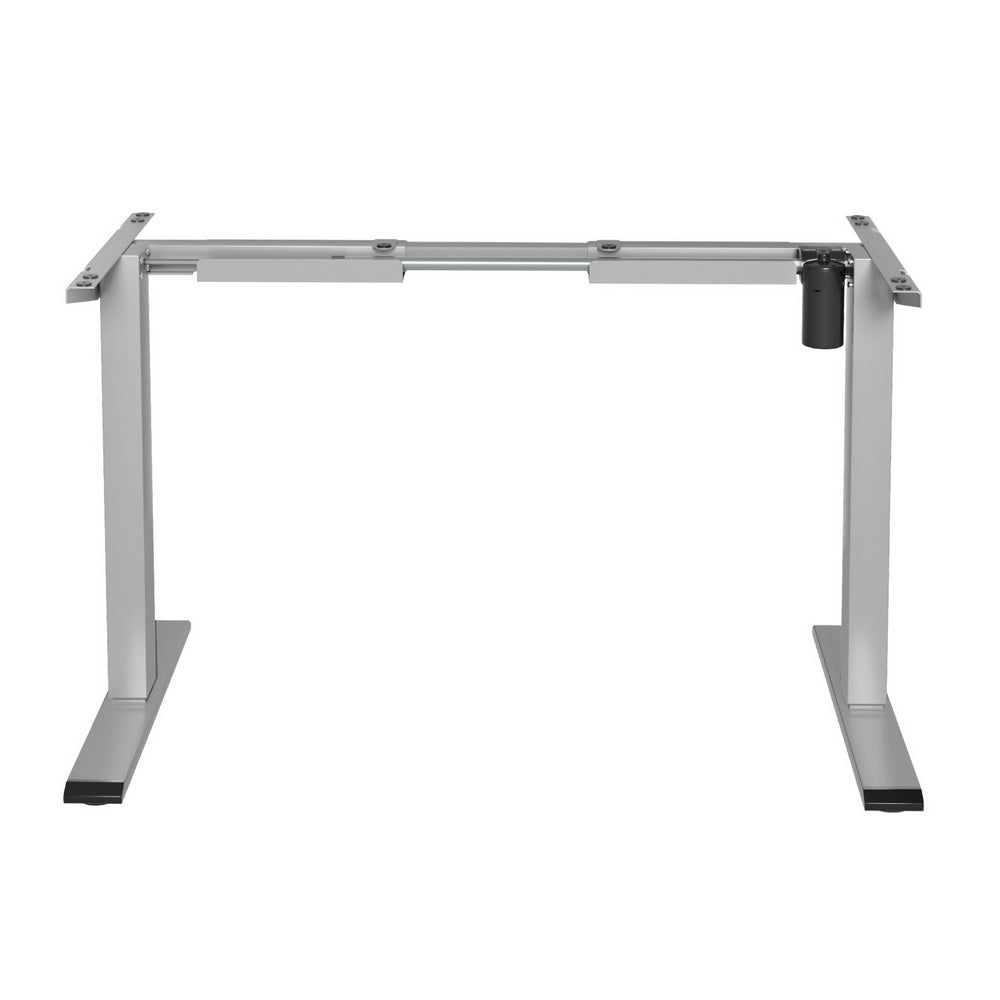 Electric Standing Desk Frame Only Height Adjustable 70KG Load Grey