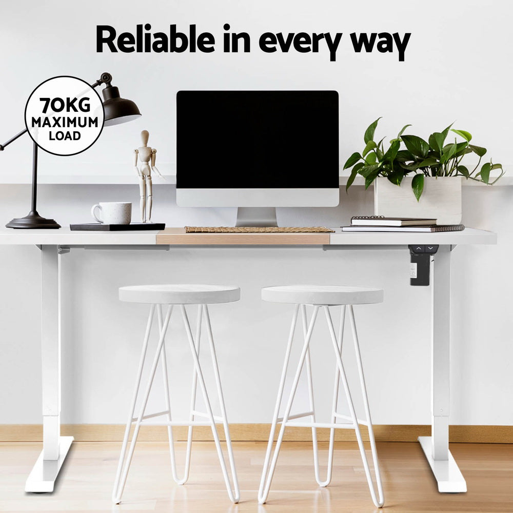 Electric Standing Desk Sit Stand Desks 140CM
