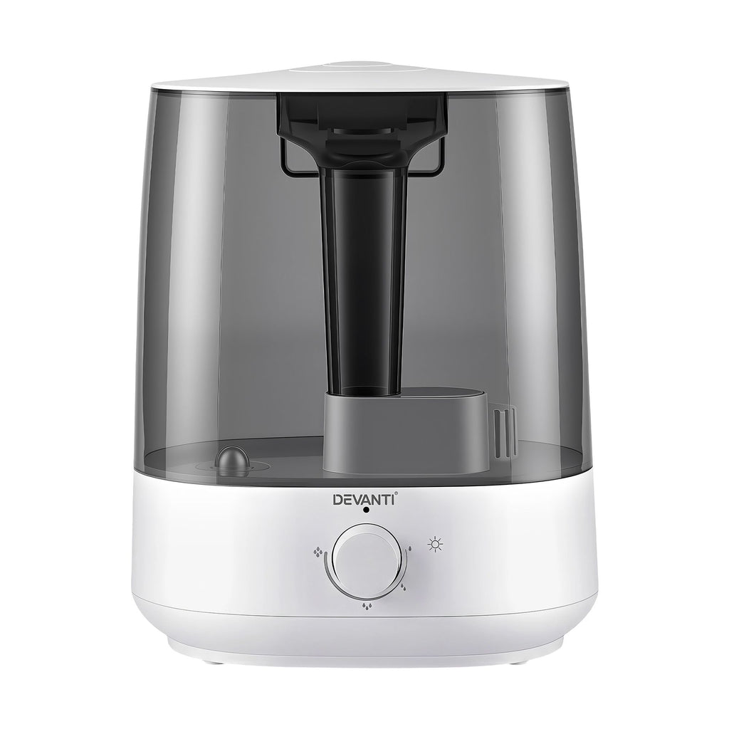 Devanti Ultrasonic Humidifier Aroma Diffuser Top Fill Quiet Bedroom 6L