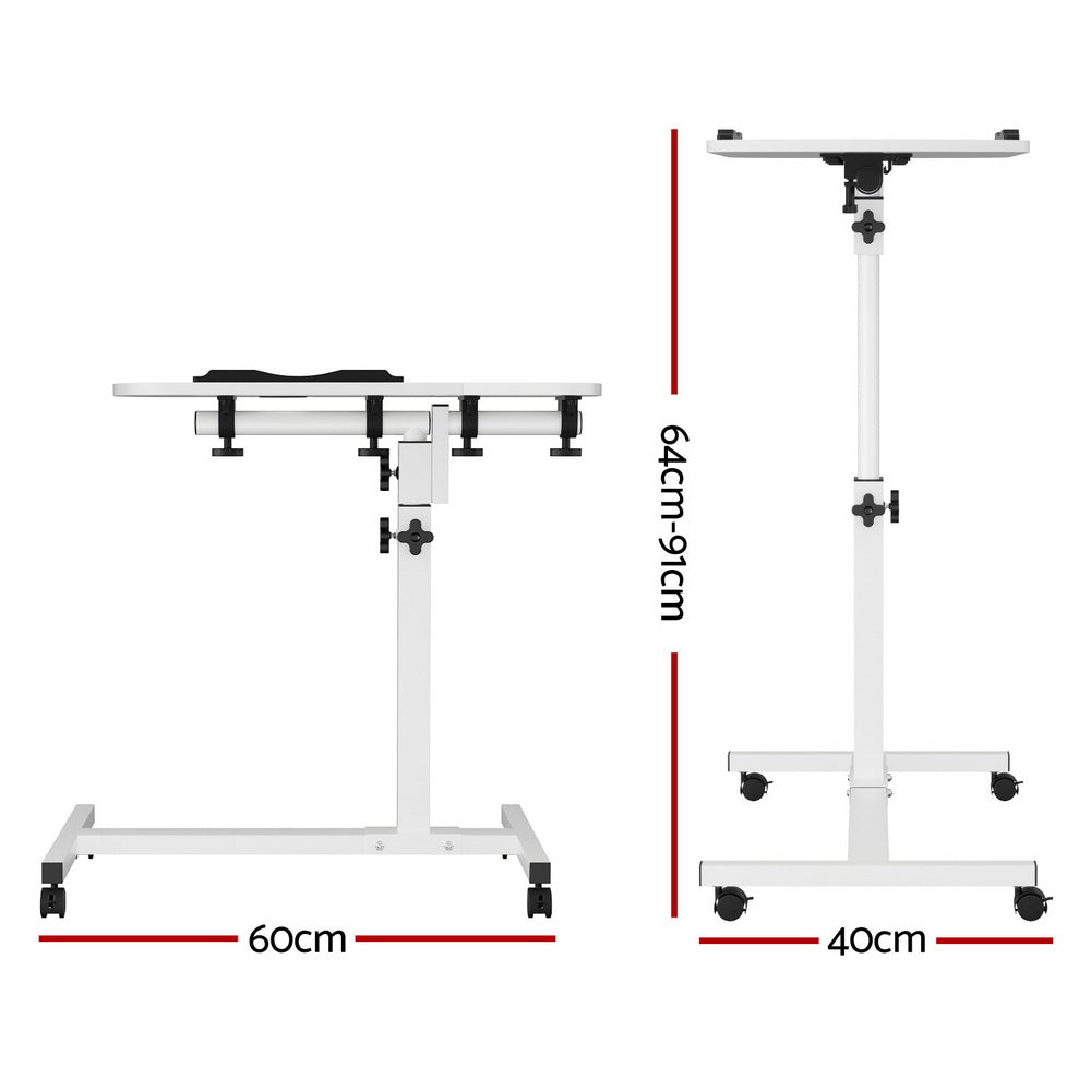Laptop Desk Table Fan Cooling White 60CM