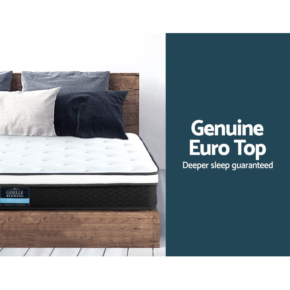 21cm Mattress Euro Top King Single