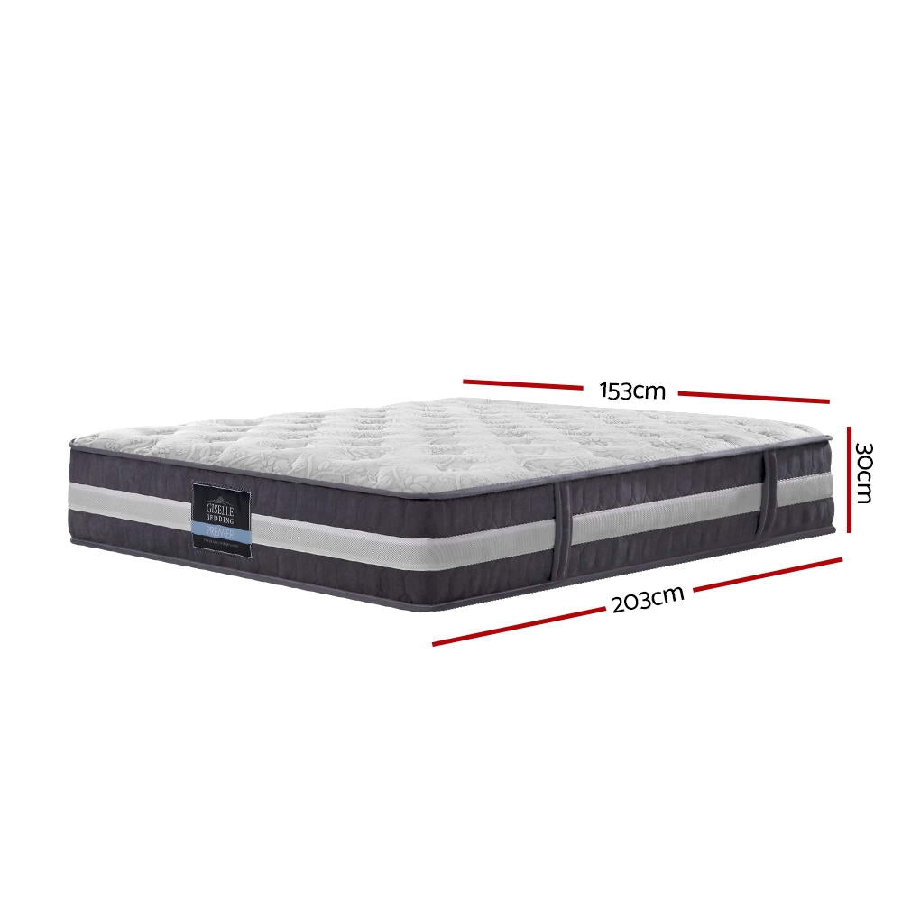 30cm Mattress Pocket Spring Queen