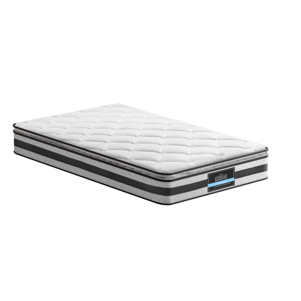 Giselle Bedding 21cm Mattress Pillow Top King Single