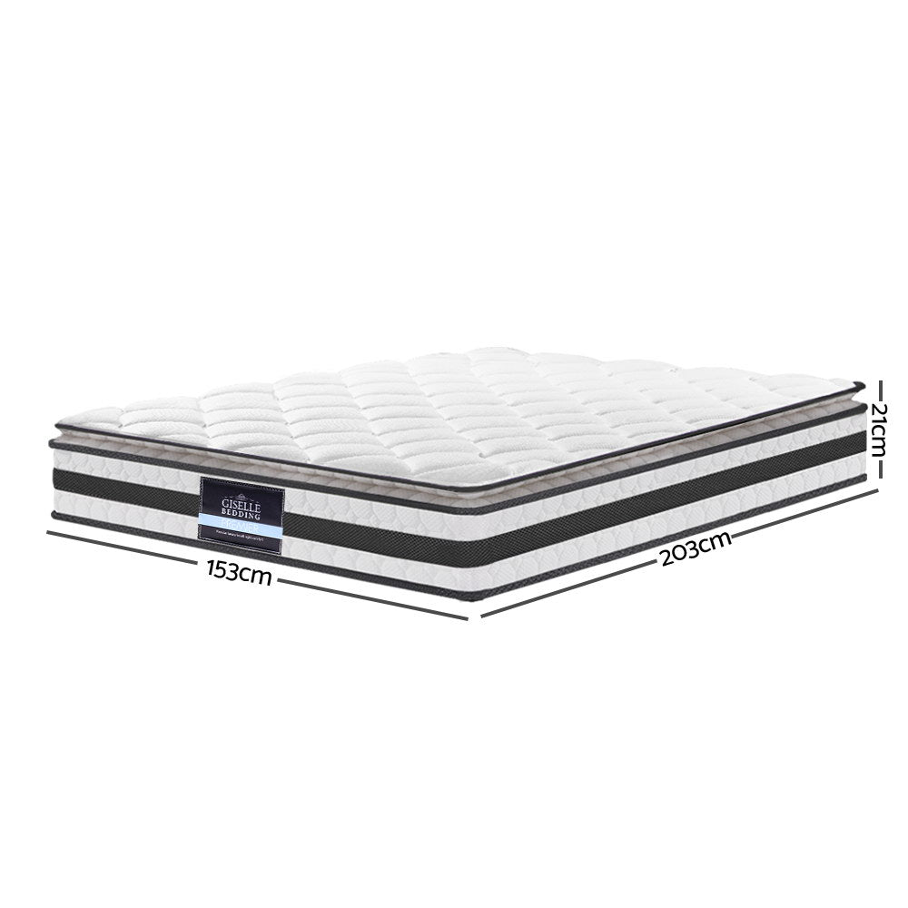 21cm Mattress Pillow Top Queen