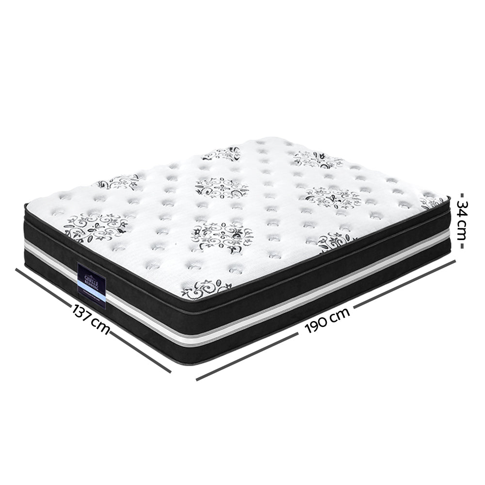 34cm Mattress Cool Gel Memory Foam Double