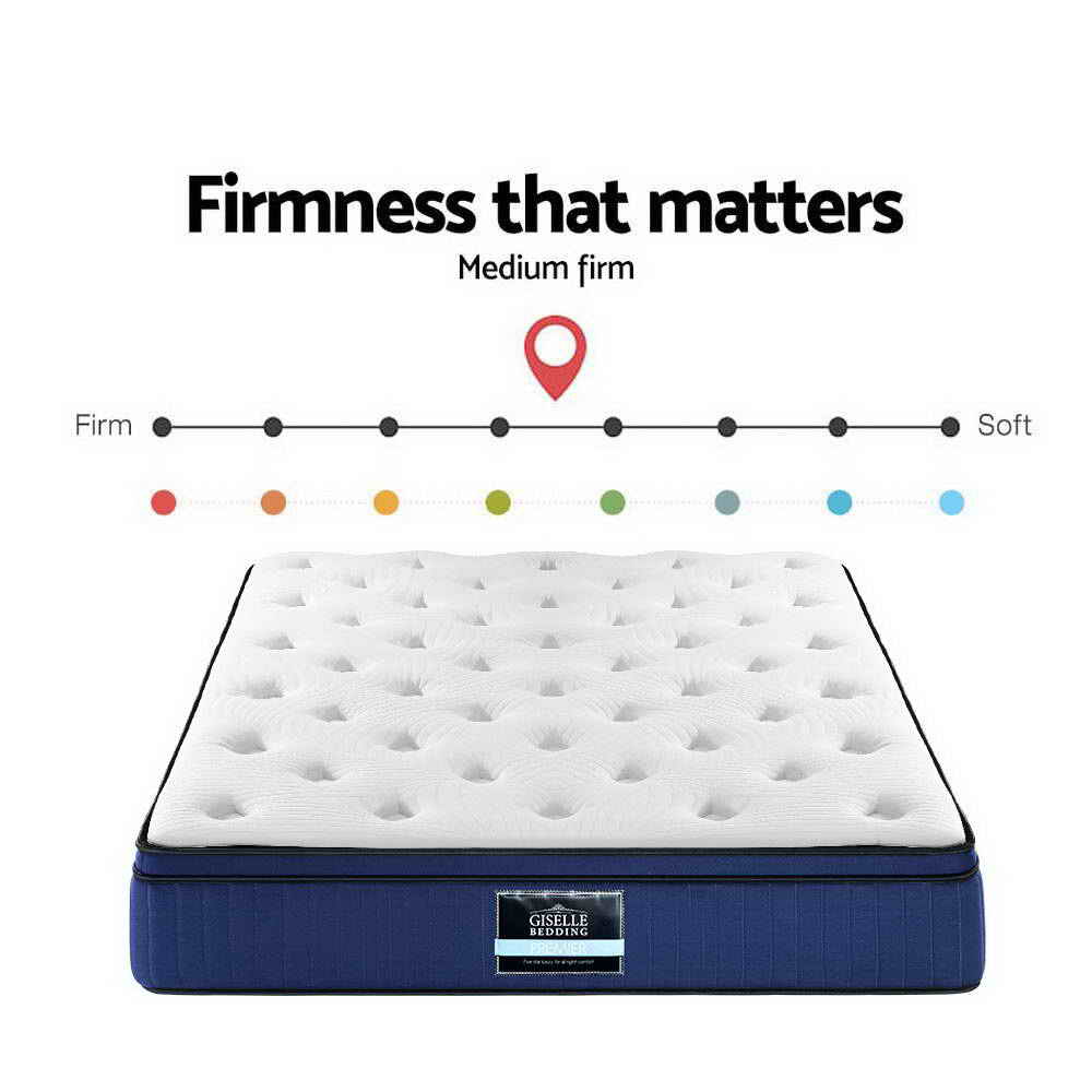 34cm Mattress Cool Gel Memory Foam 7 Zone King