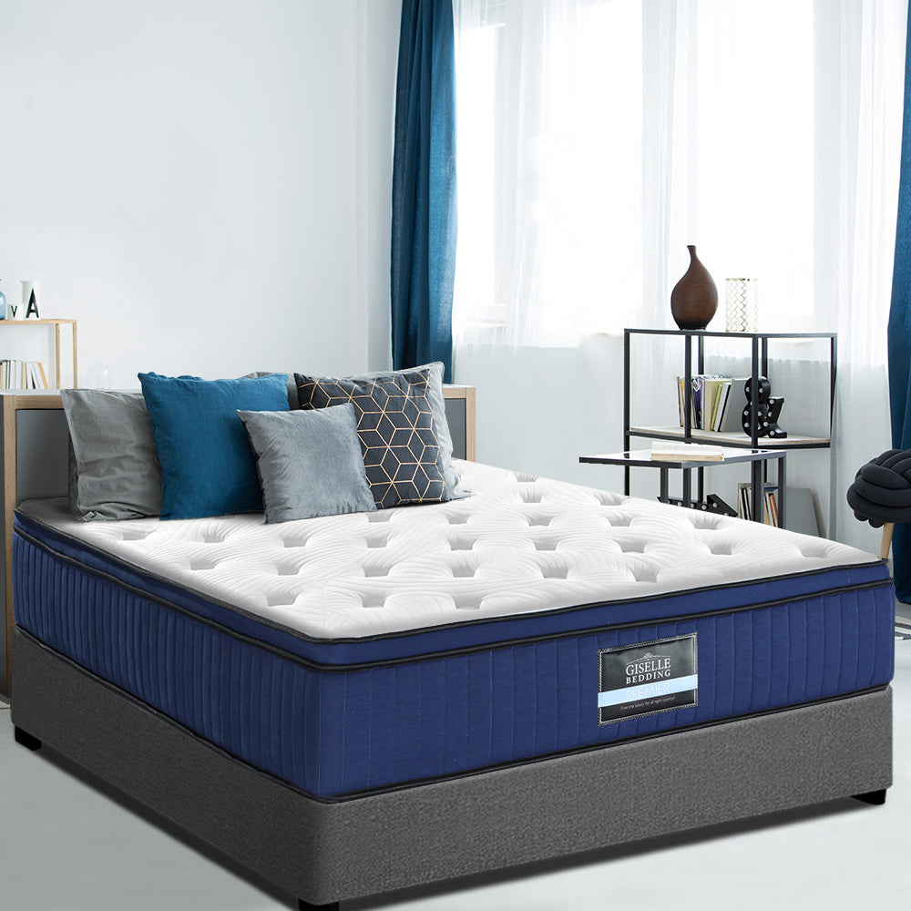 34cm Mattress Cool Gel Memory Foam 7 Zone King