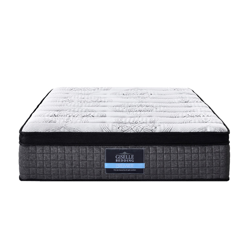 Giselle Bedding 34cm Mattress 9 Zone Latex Foam King