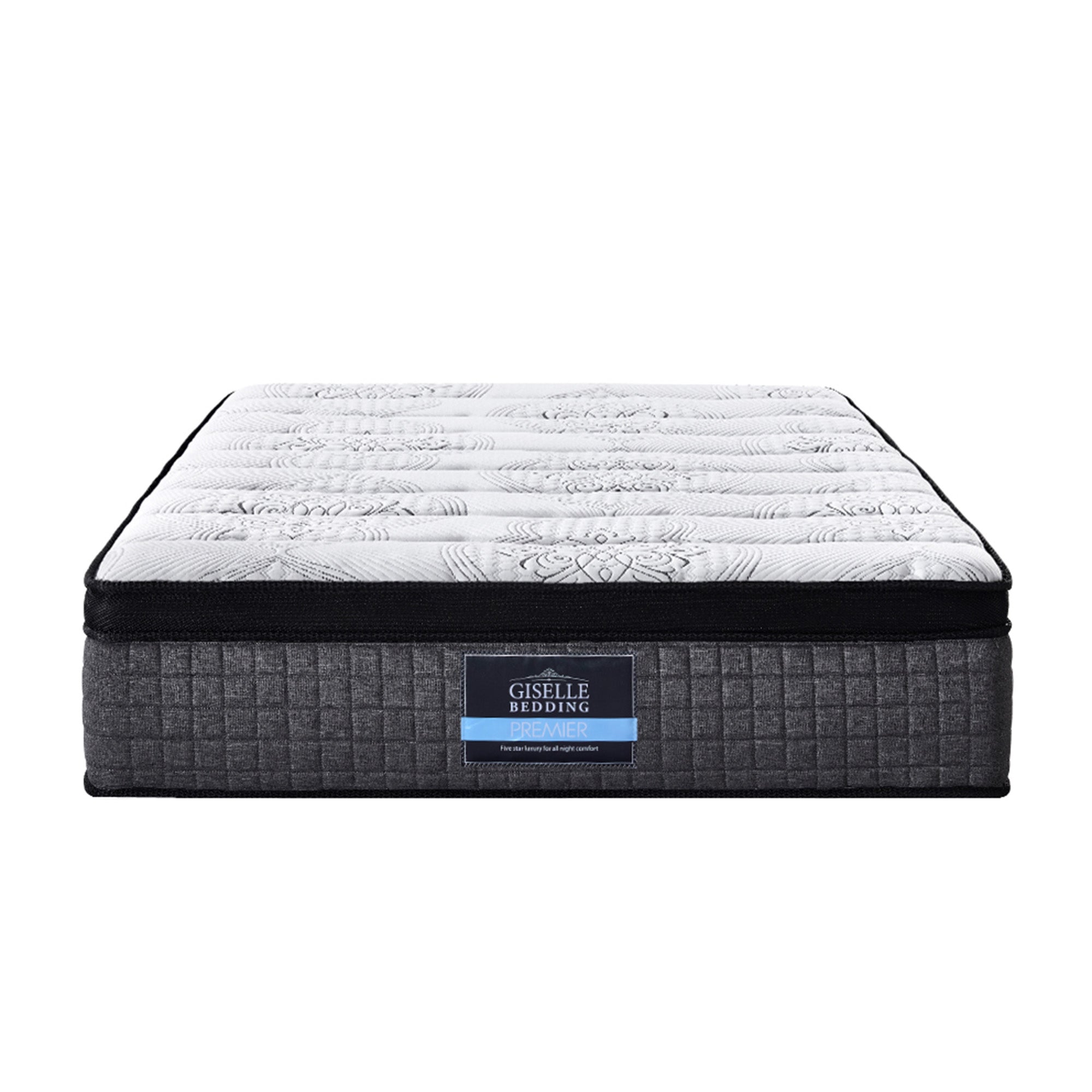 Giselle Bedding 34cm Mattress 9 Zone Latex Foam Queen