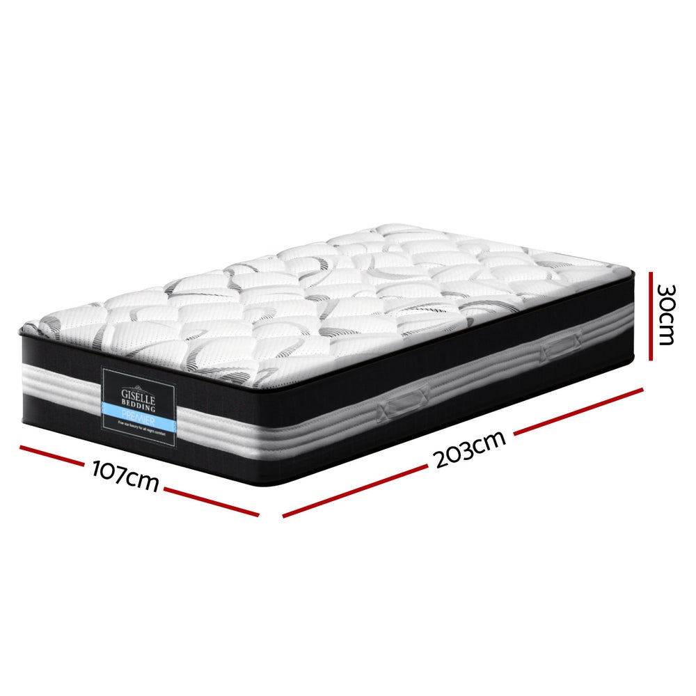 30cm Mattress Medium Firm King Single