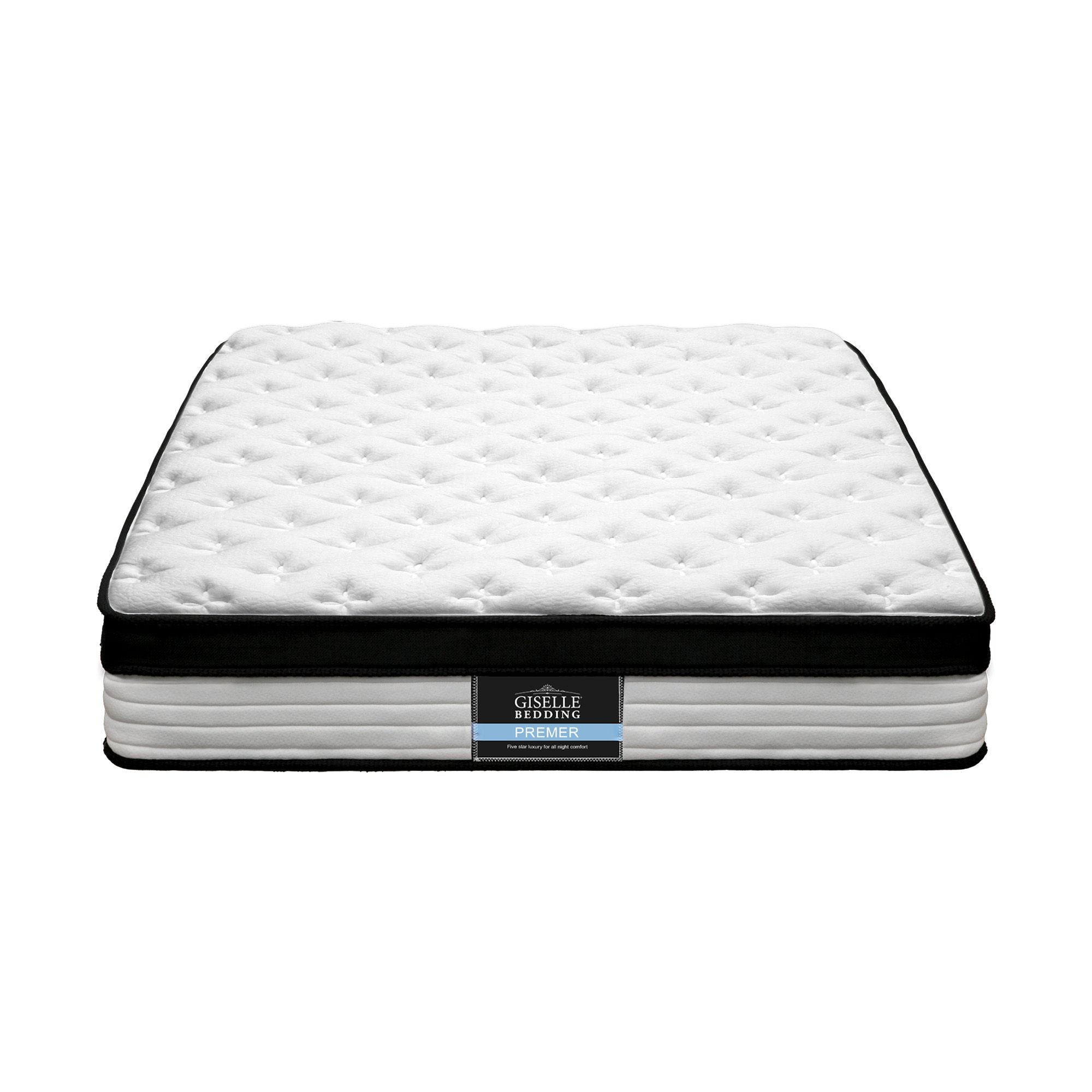 Giselle Bedding 31cm Mattress Euro Top Double