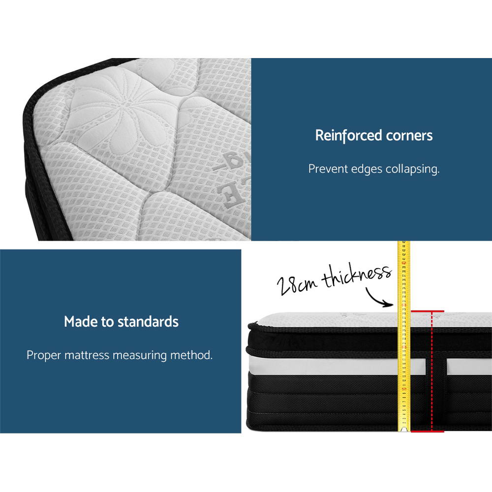 28cm Mattress Super Firm King Single