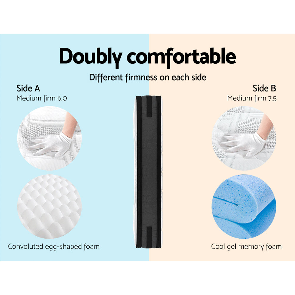 36cm Mattress Cool Gel Memory Foam Double