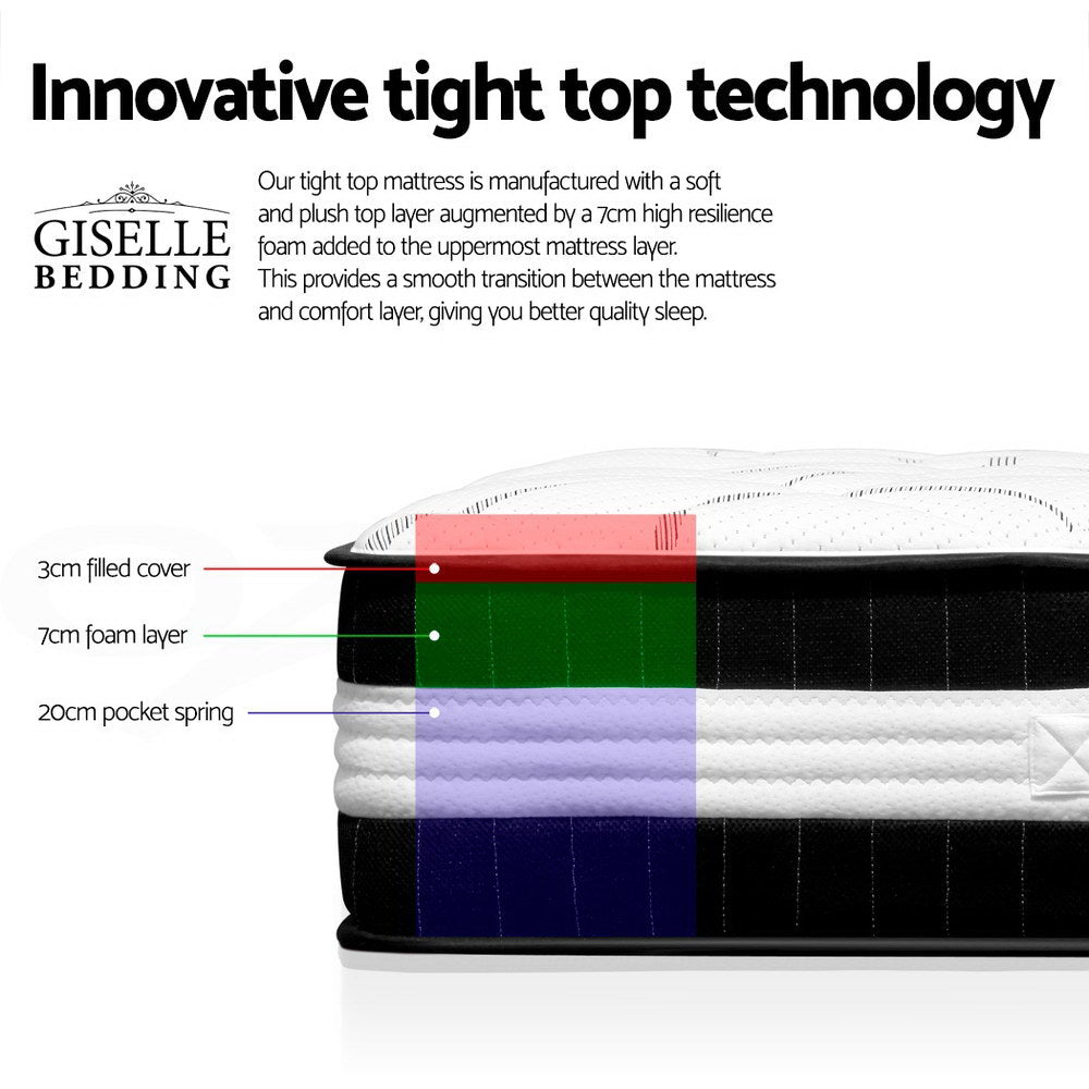 30cm Mattress Medium Firm Queen