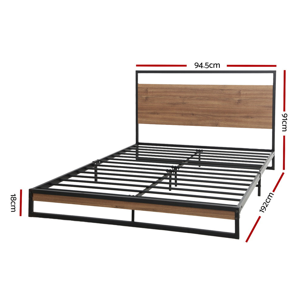 Bed Frame Single Size Metal Bed Frame DANE