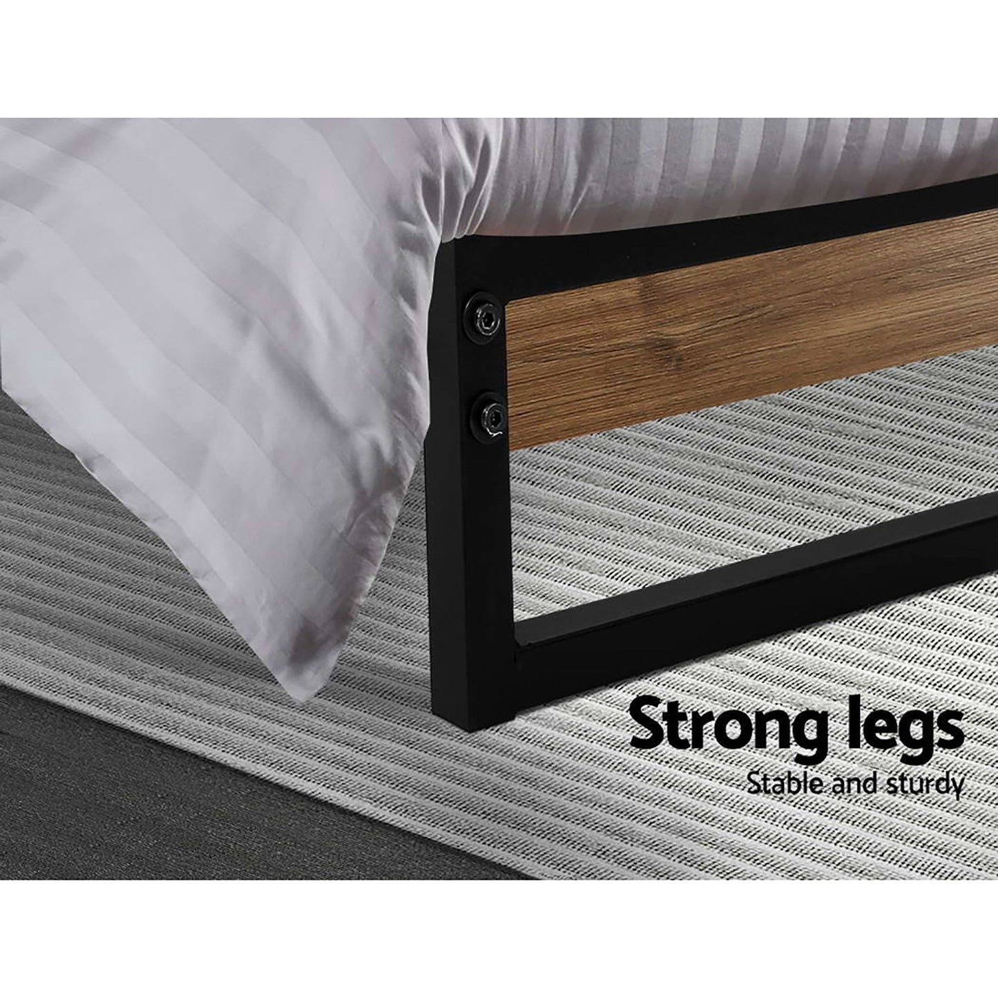 Bed Frame Single Size Metal Bed Frame DANE