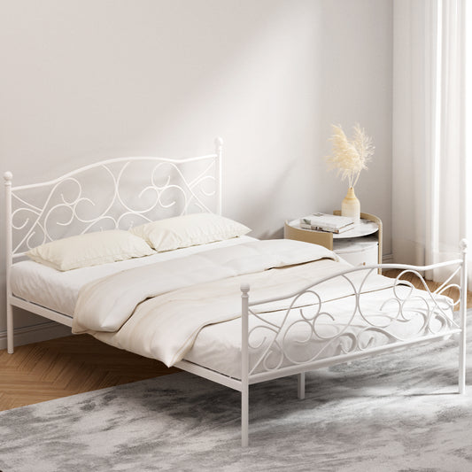 Bed Frame Double Size Metal Bed Frame GROA