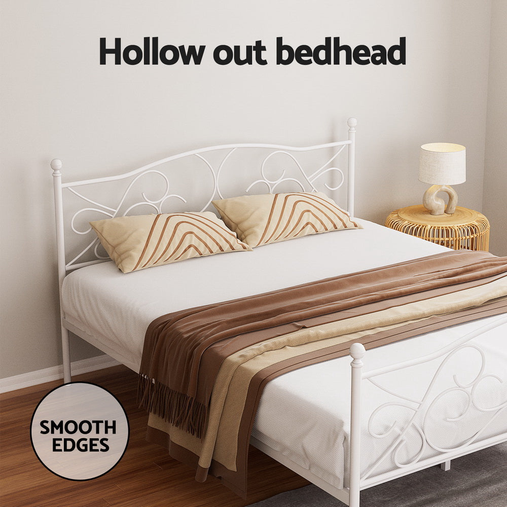 Bed Frame Queen Size Metal Bed Frame GROA