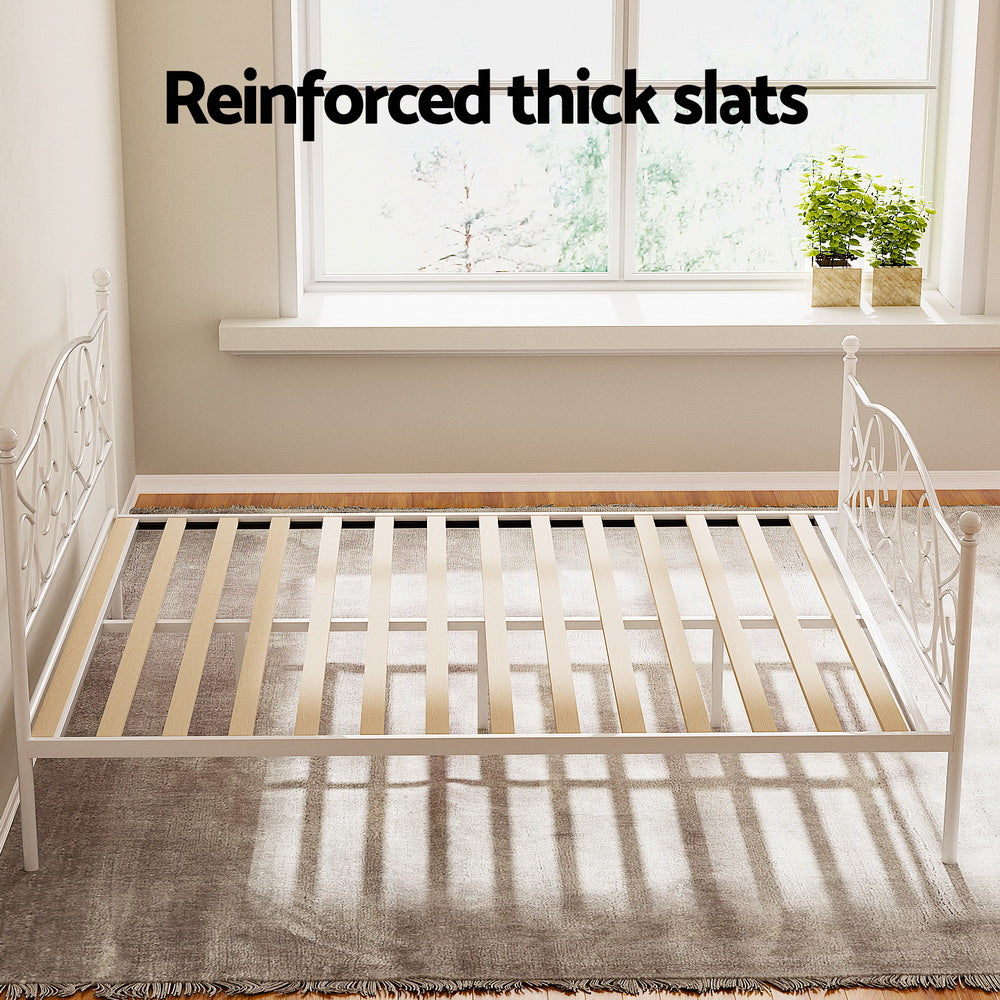 Bed Frame Queen Size Metal Bed Frame GROA