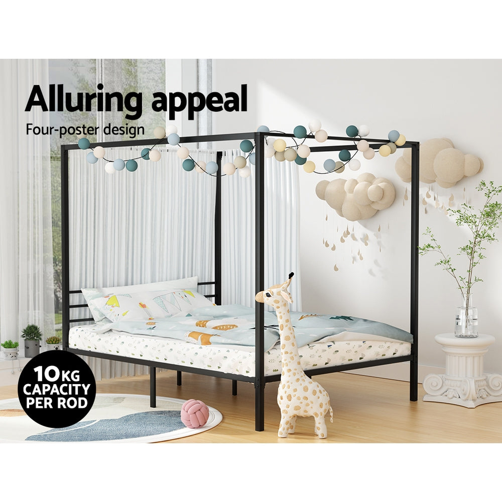Bed Frame Double Size Metal Bed Frame POCHY