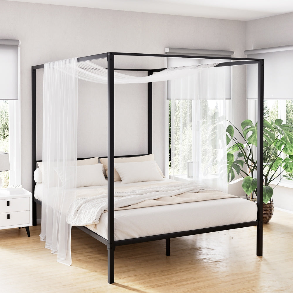 Bed Frame Double Size Metal Bed Frame POCHY