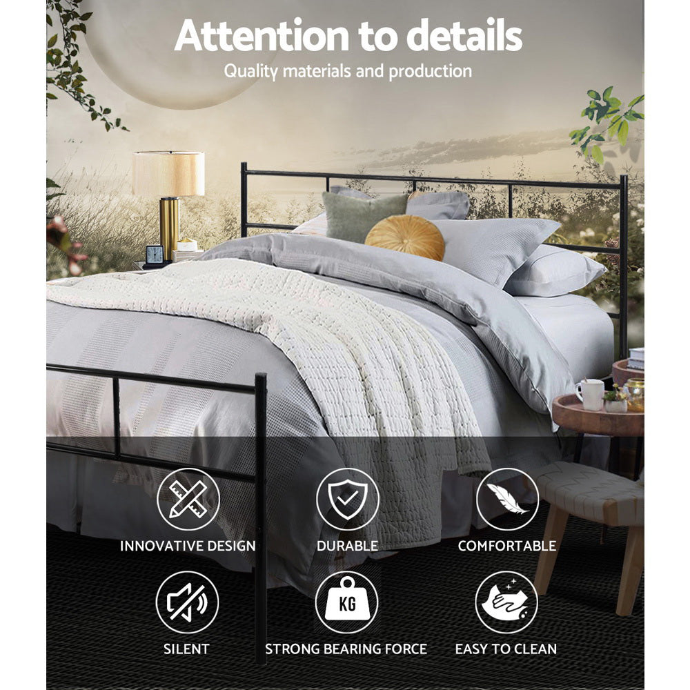 Bed Frame Queen Metal Bed Frame SOL