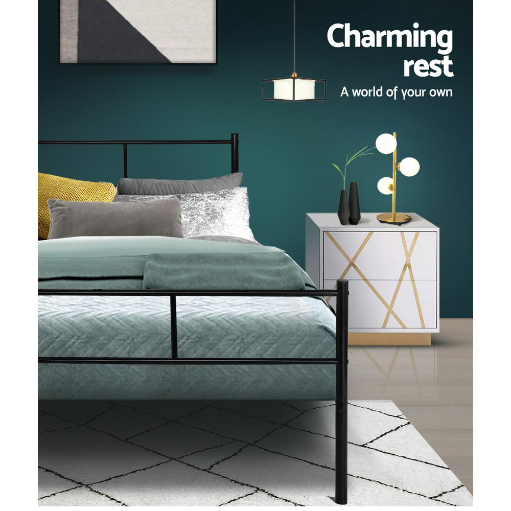 Bed Frame Queen Metal Bed Frame SOL