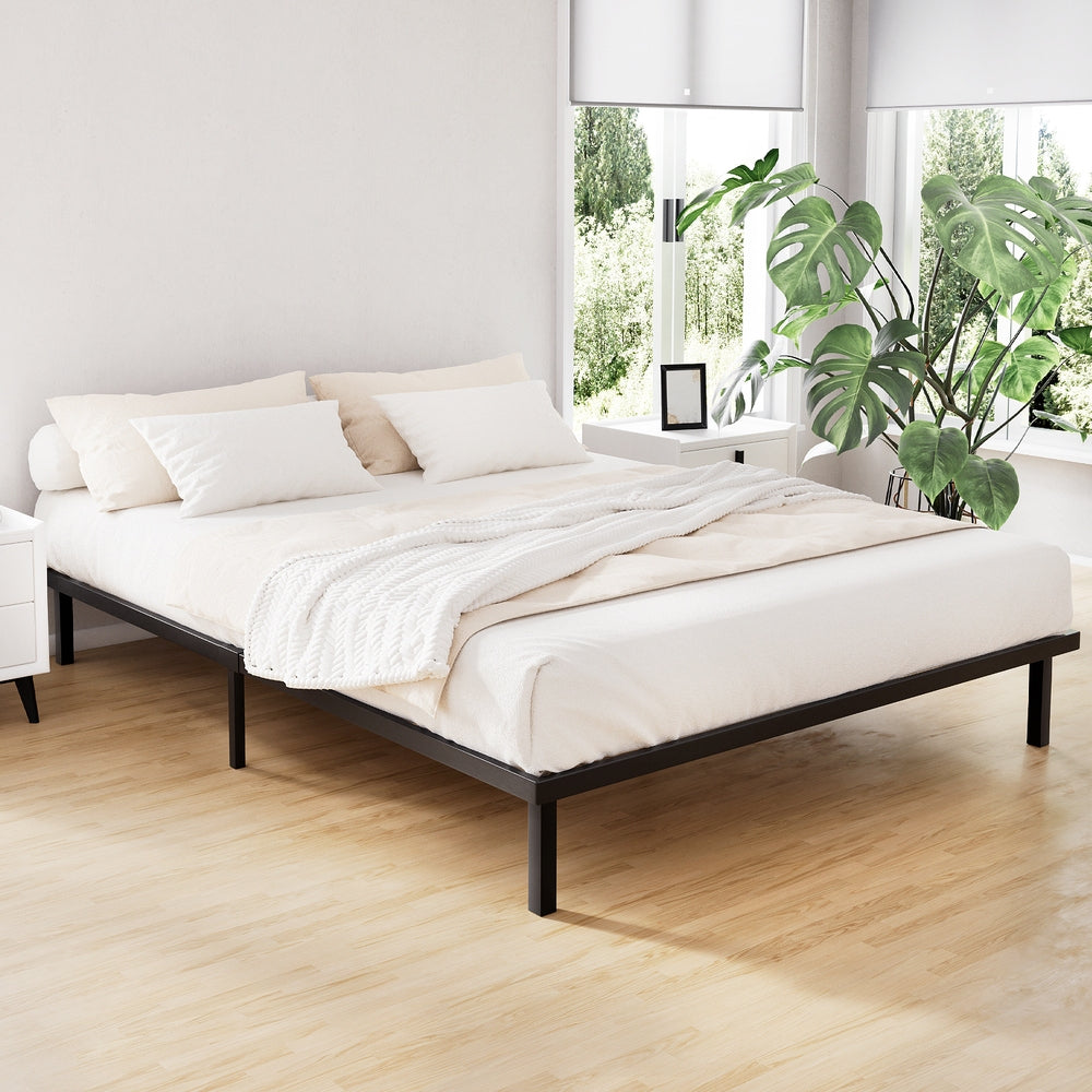 Bed Frame Queen Size Metal Bed Frame TED
