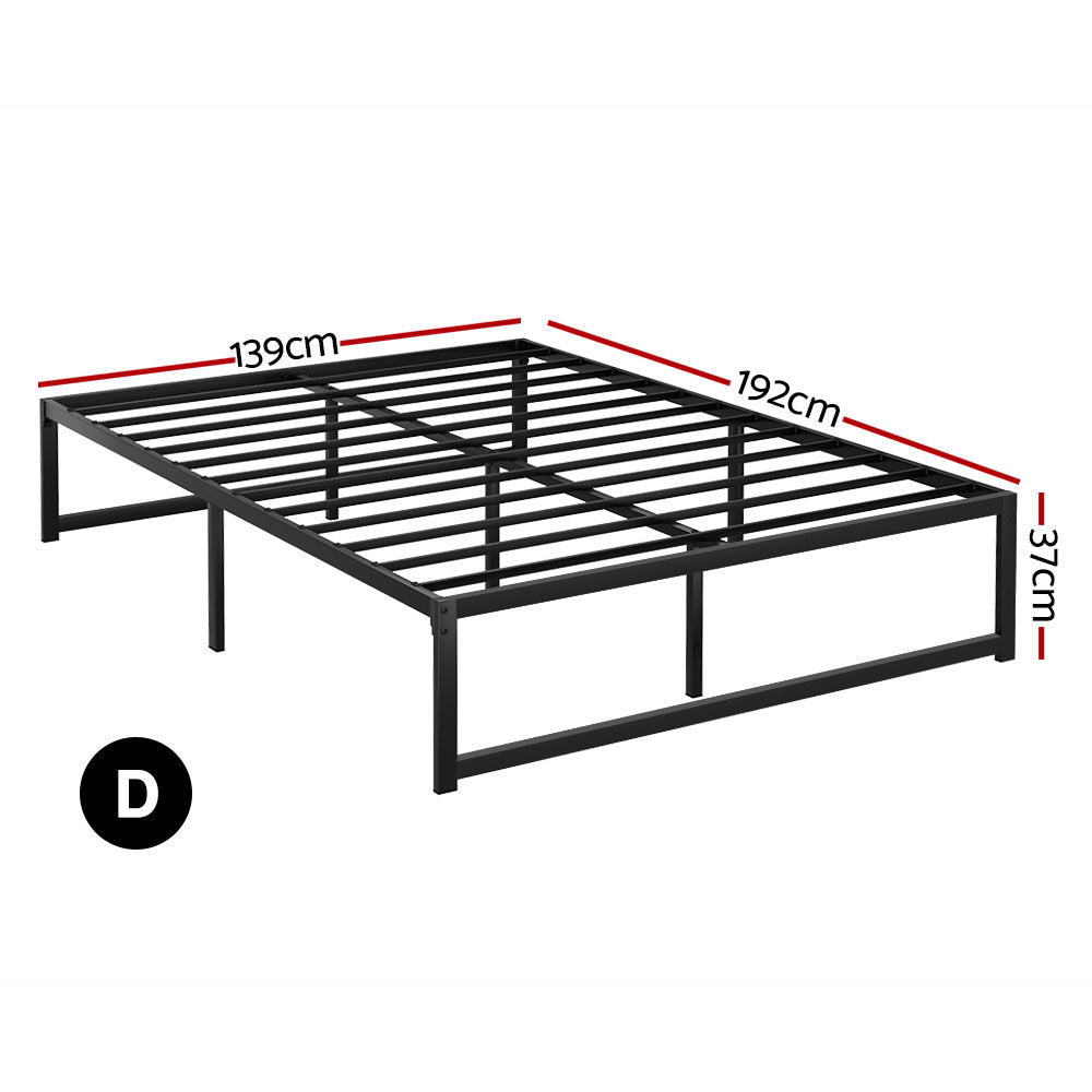 Bed Frame Double Size Metal Bed Frame TINO