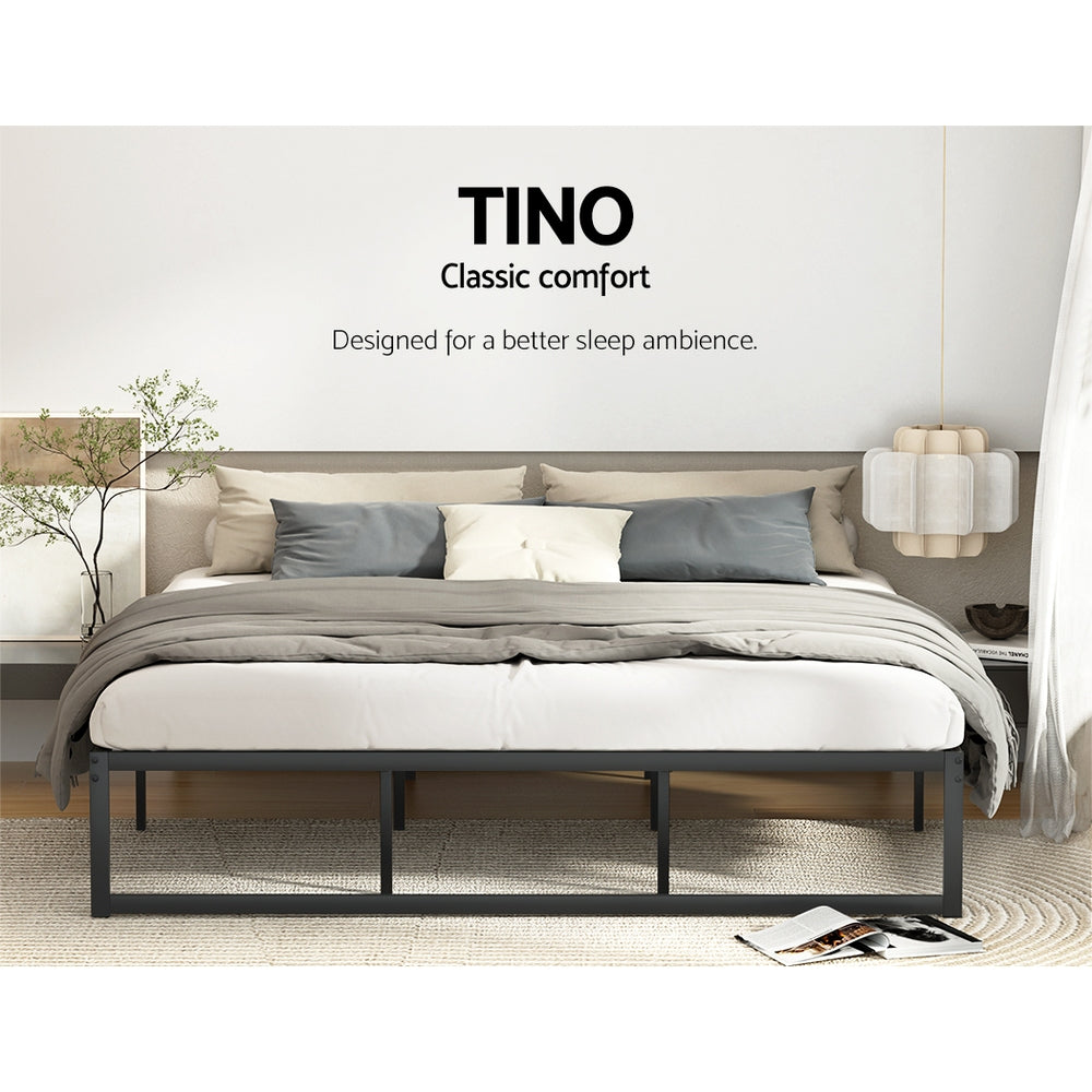 Bed Frame King Size Metal Bed Frame TINO