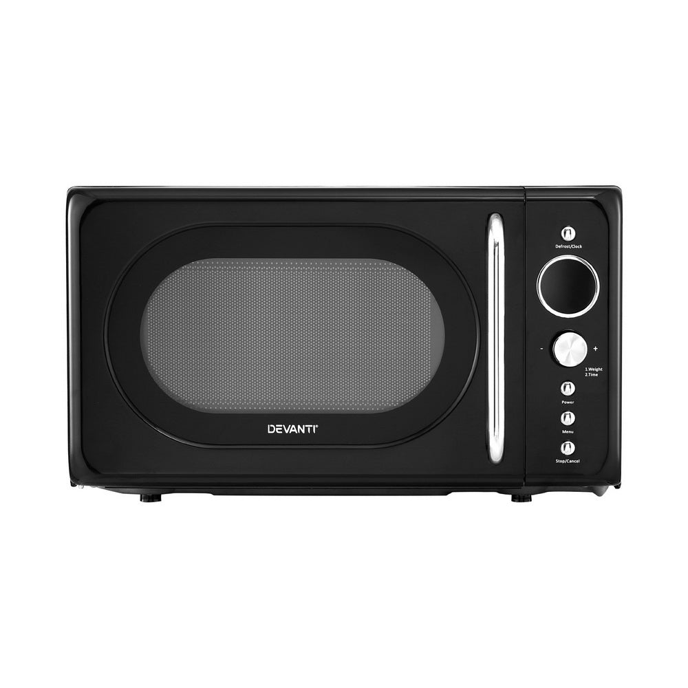 20L Microwave Oven 700W Black