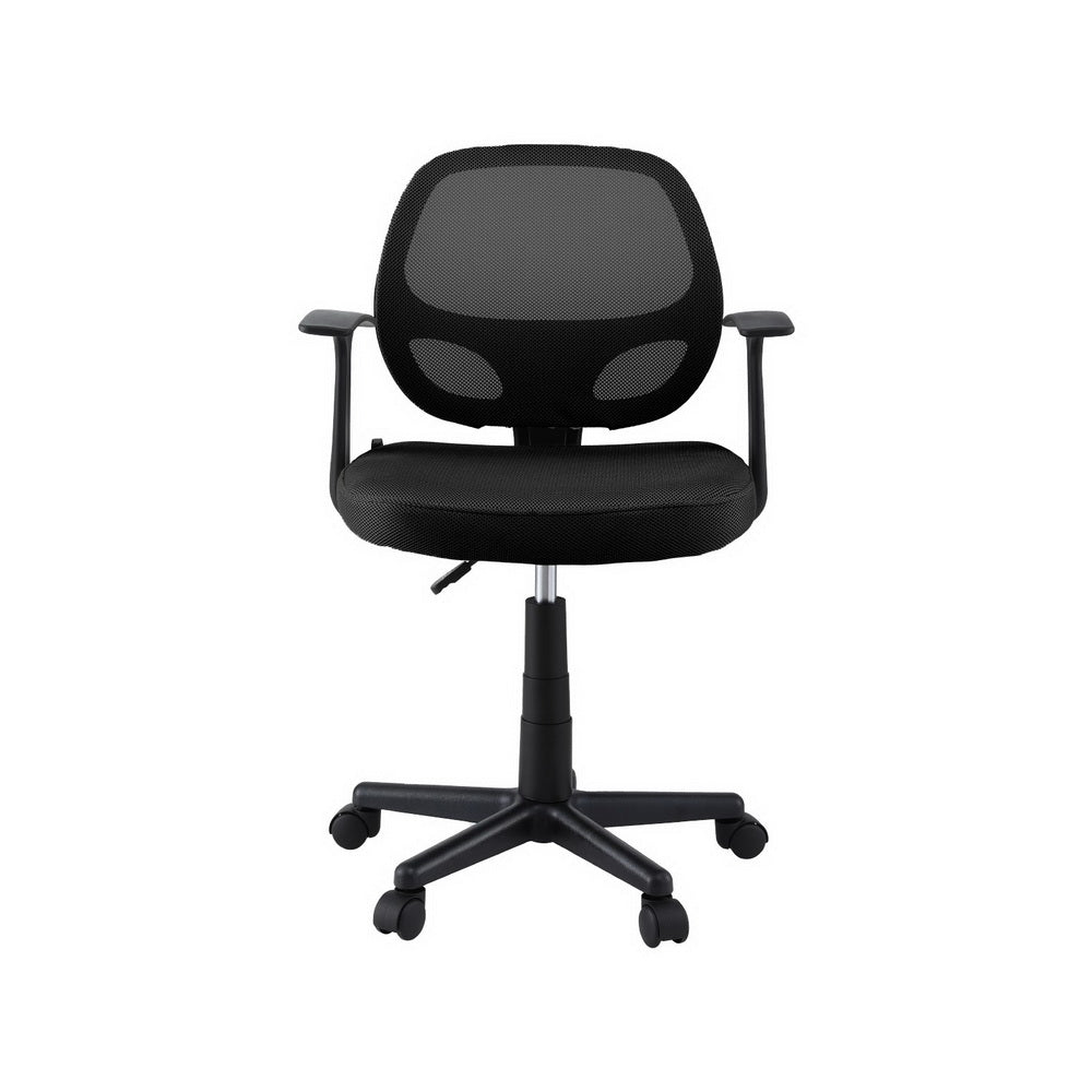 Mesh Office Chair Computer Gaming Desk Chairs Work Study Mid Back Black