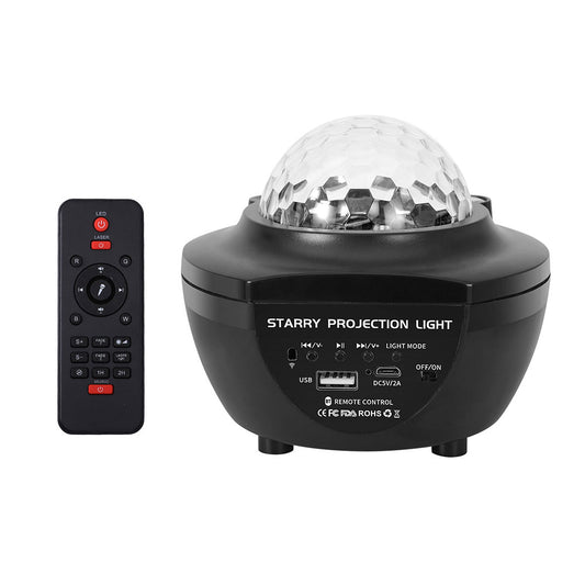 Projector Party Night Light LED Galaxy Starry Sky Ocean Star Lamp Music