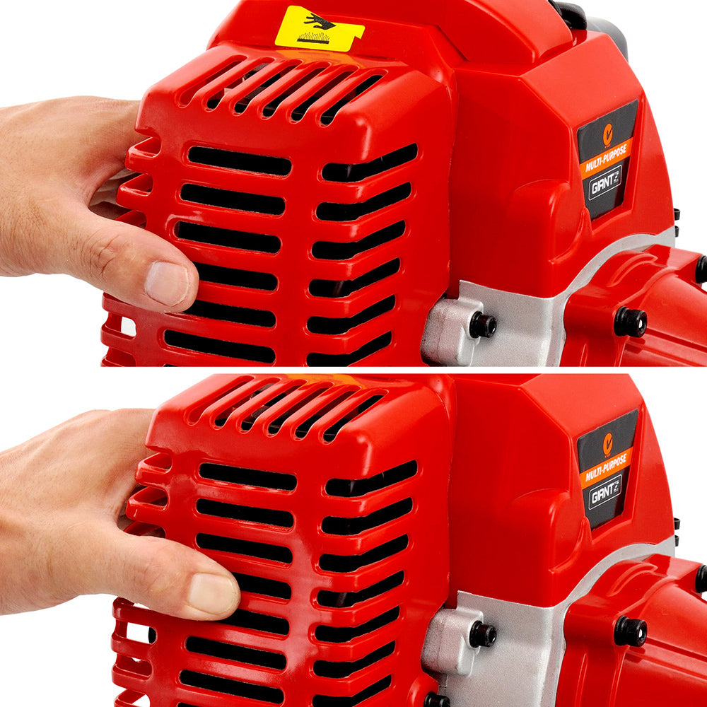 62CC Pole Chainsaw Hedge Trimmer 12in Chain Saw 4.3m Long Reach