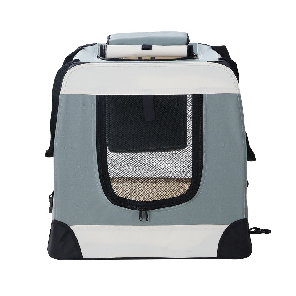 Pet Carrier Soft Crate Dog Cat Travel 90x61CM Portable Foldable Car 2XL