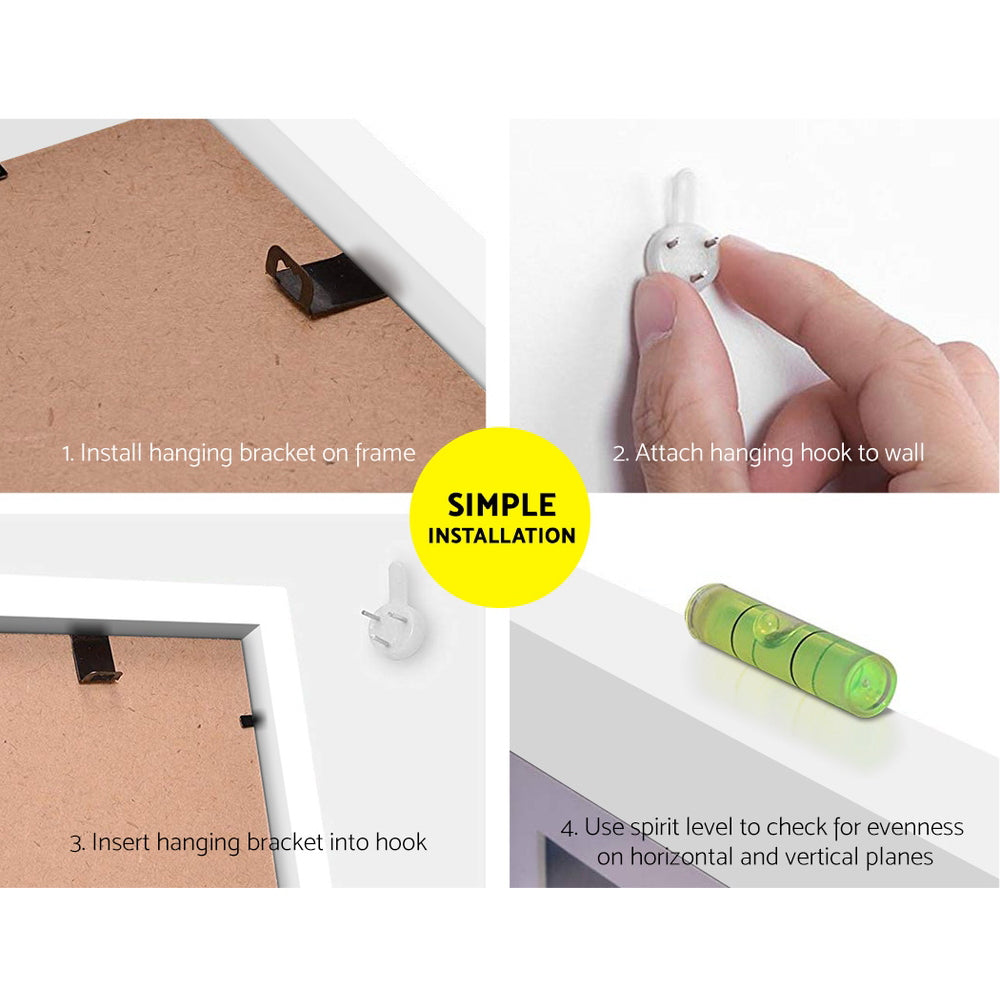 Photo Frames Art Holder 26PCS 8x10inch 5x7inch 4x6inch 3.5x5inch White