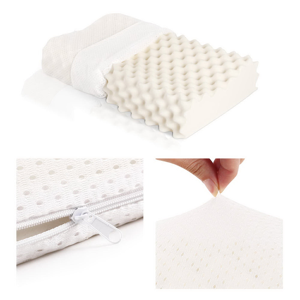 Giselle Bedding Natural Latex Pillow Twin Pack