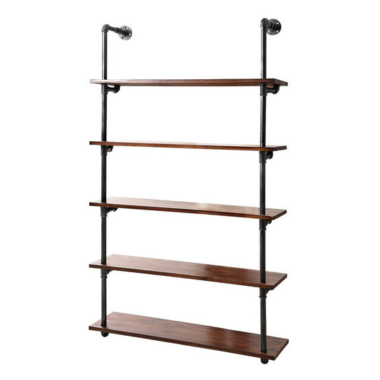 Floating DIY Pipe Shelf 5 Tiers - ISSA
